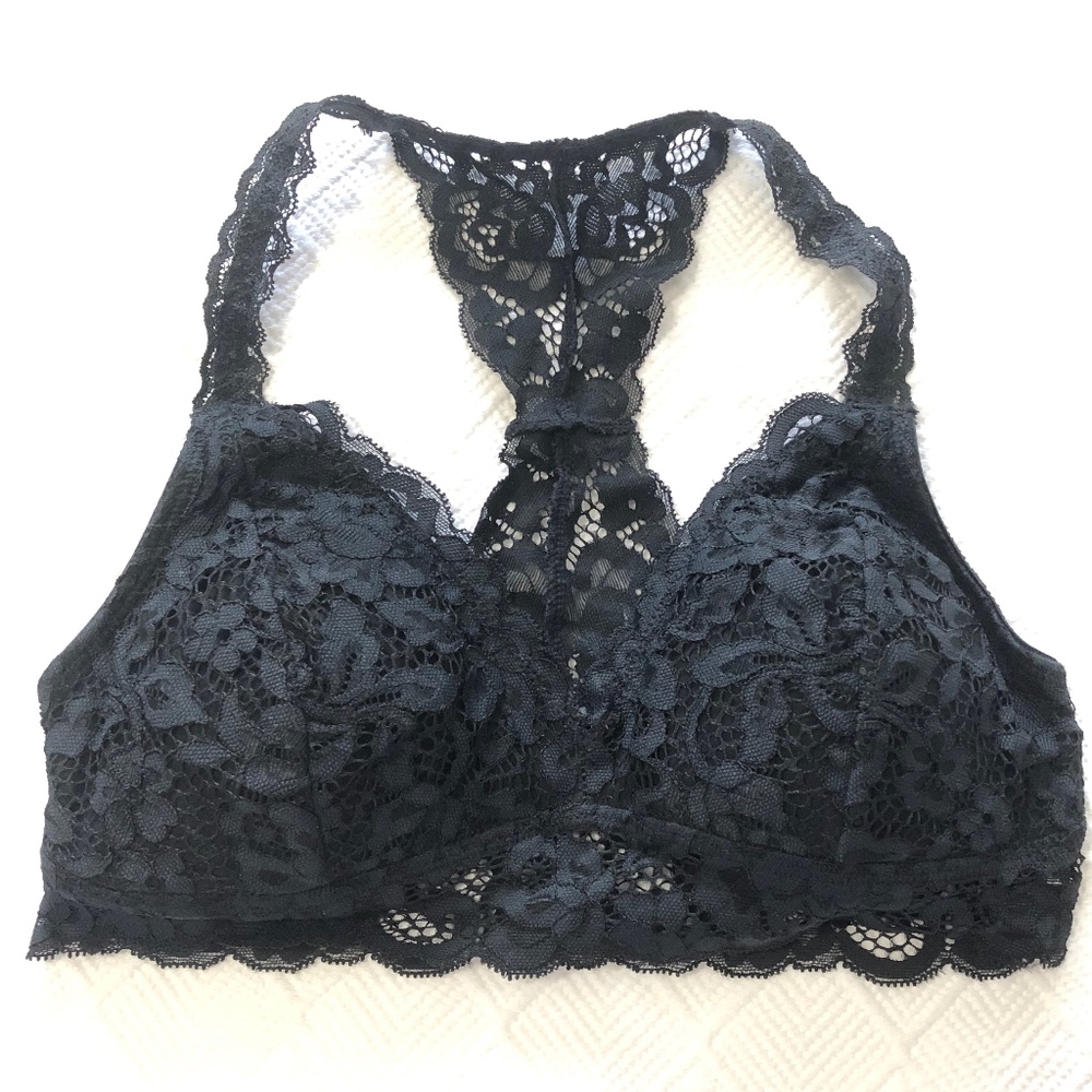 lace racerback brallette.